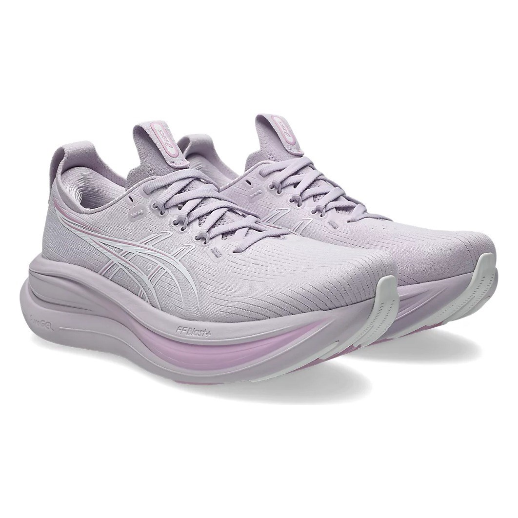 Asics Gel Nimbus 28 - Womens Running Shoes - Dahlia/White - image 6