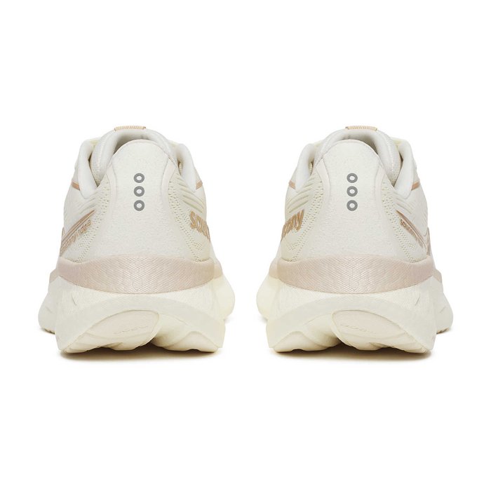 Saucony Ride 18 - Womens Running Shoes - Vanilla