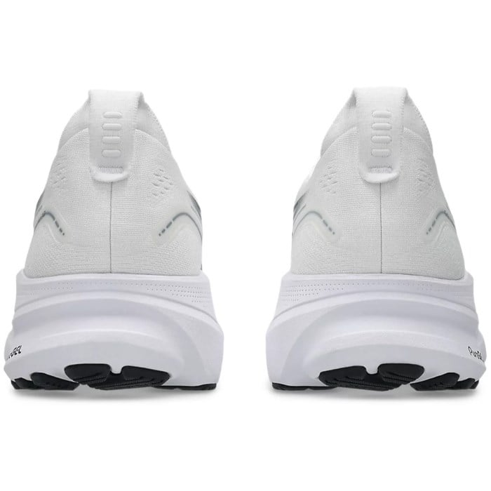 Asics Gel Kayano 32 - Mens Running Shoes - White/Pure Silver