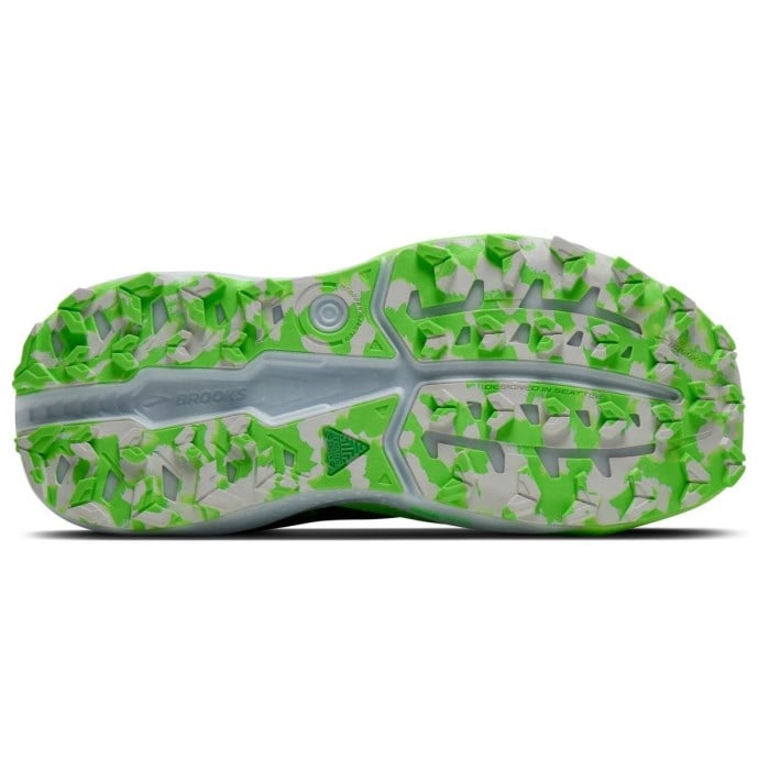 Brooks Caldera 8 - Mens Trail Running Shoes - Atantic Deep/Green/White