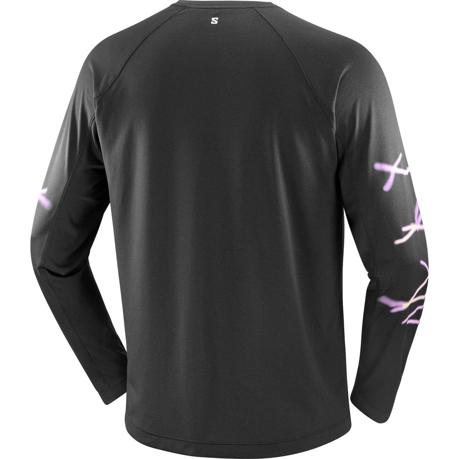 Salomon Shakeout Core Long Sleeve Mens T-shirt - Deep Black - image 5