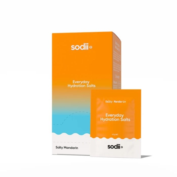 Sodii Everyday Hydration Salts - 30 Sachets - Mandarin