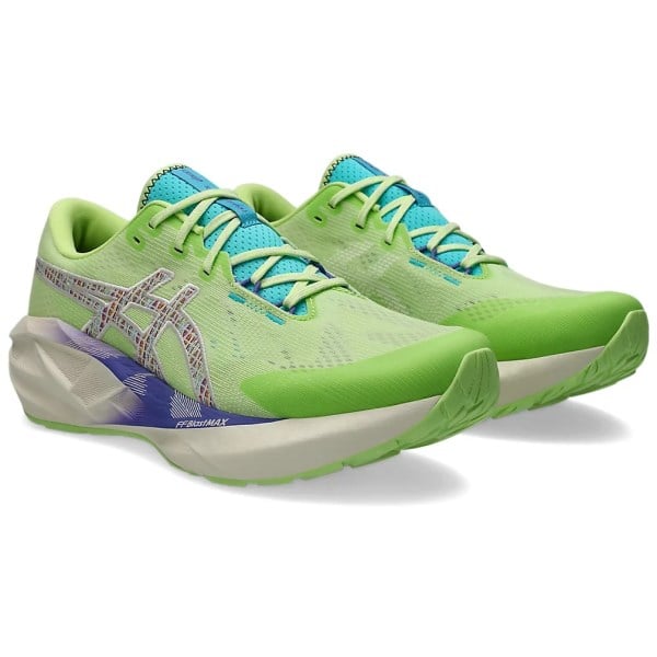 Asics Novablast 5 TR - Mens Running Shoes - Nature Bathing/Lime Green