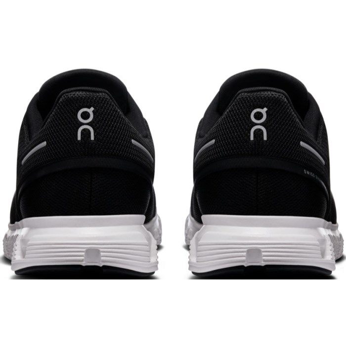 On Cloud 6 - Mens Running Shoes - Black/White