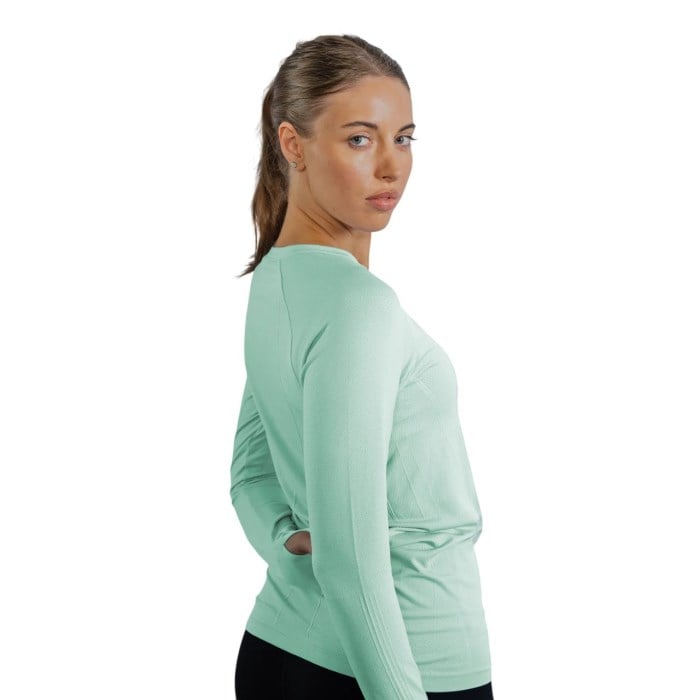 No Timid Souls GLIDE360 Womens Long Sleeve Top - Cool Mint