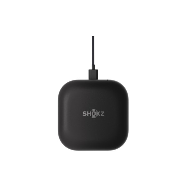Shokz OpenFit Open-Ear True Wireless Earbuds - Black