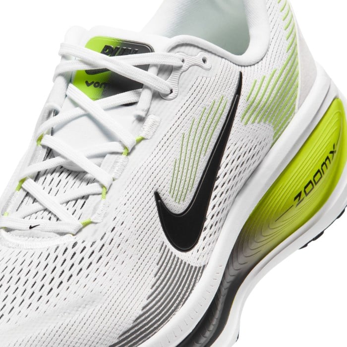 Nike Vomero 18 - Mens Running Shoes - White/Lemon Venom/Dark Grey/Black - image 7