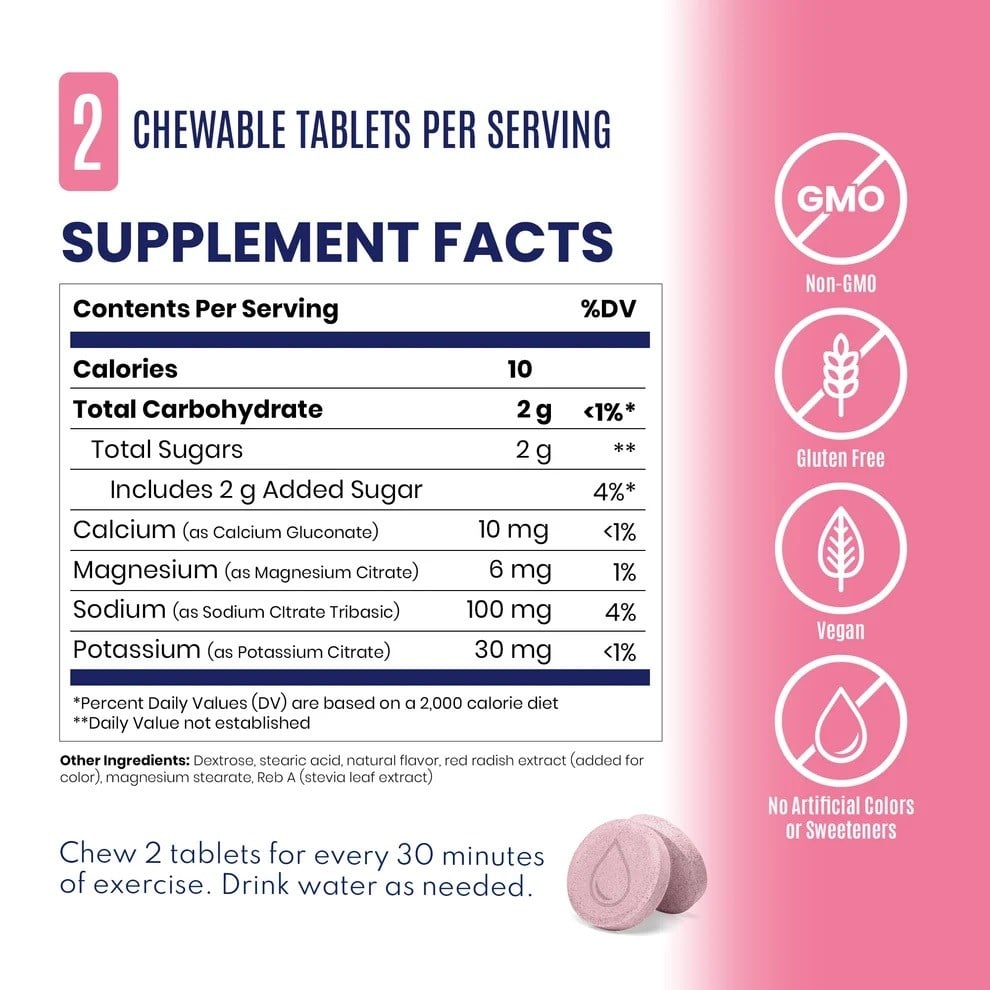 SaltStick FastChews - 10 Count Packet - Watermelon - image 2