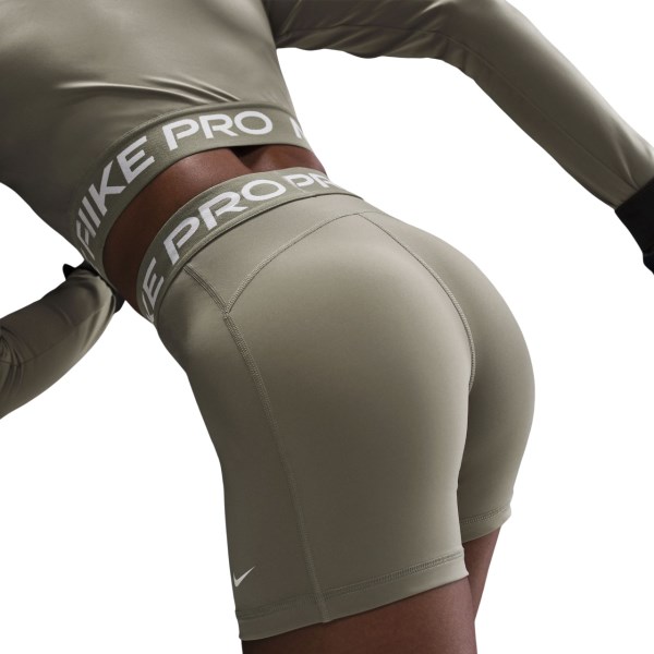Nike Pro 365 5 Inch Womens Training Shorts - Light Army/White