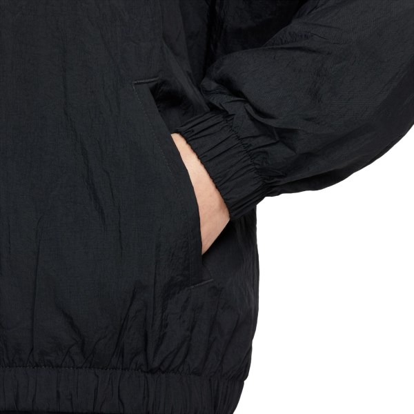 Nike Sportswear Essential Windrunner Woven Womens Jacket - Black/Black/White