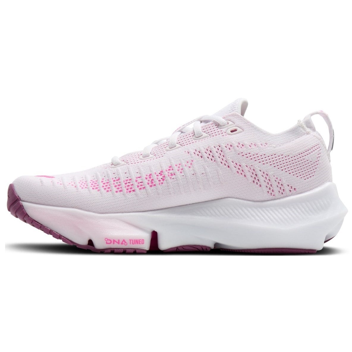Brooks Glycerin Flex - Womens Running Shoes - White/Cyber Pink/Argyle