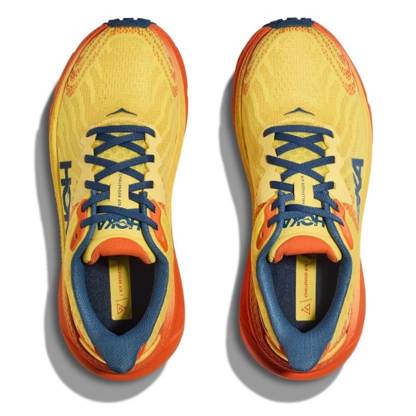 Hoka Challenger ATR 7 - Womens Trail Running Shoes - Lemonade/Squash