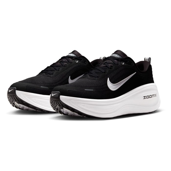 Nike Vomero Plus - Mens Running Shoes - Black/White Cool/Grey Metallic/Dark Grey - image 2