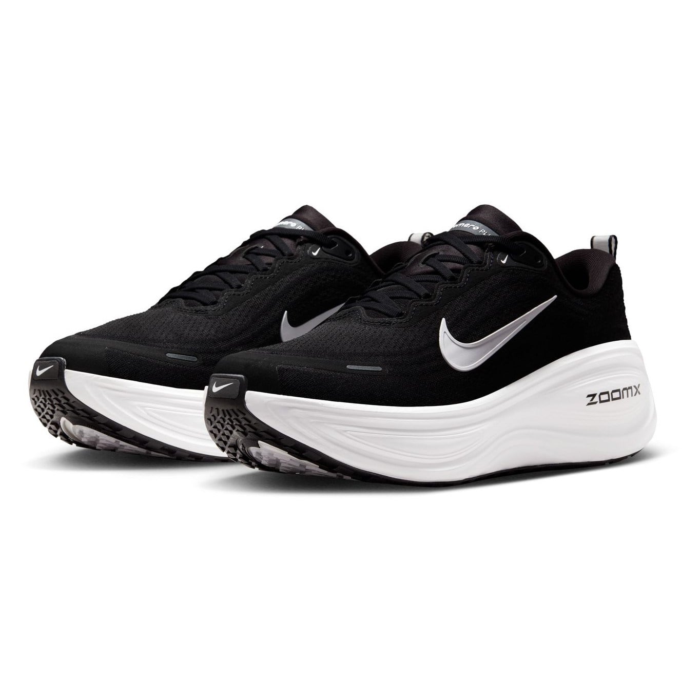 Nike Vomero Plus - Mens Running Shoes - Black/White Cool/Grey Metallic/Dark Grey - image 2