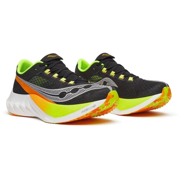 Saucony Endorphin Pro 4 - Mens Road Racing Shoes - Black/VO2