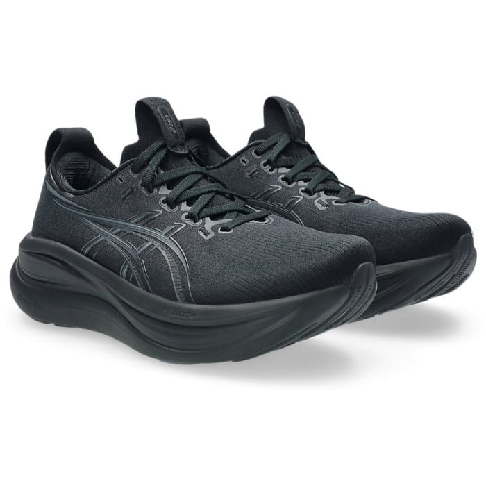 Asics Gel Nimbus 28 - Womens Running Shoes - Black/Graphite Grey