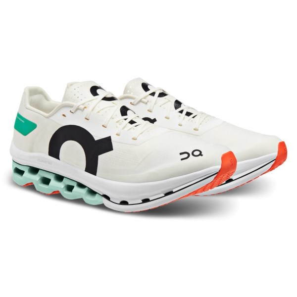 On Cloudboom Echo - Mens Running Shoes - White/Mint