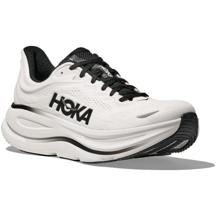 Hoka Bondi 9 - Mens Running Shoes - White/Black - image 6