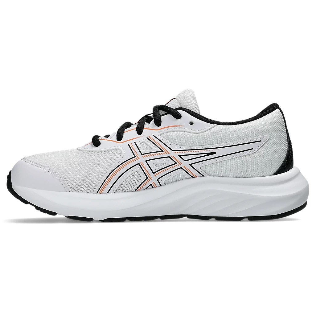 Asics Contend 9 GS - Kids Running Shoes - White/Mojave