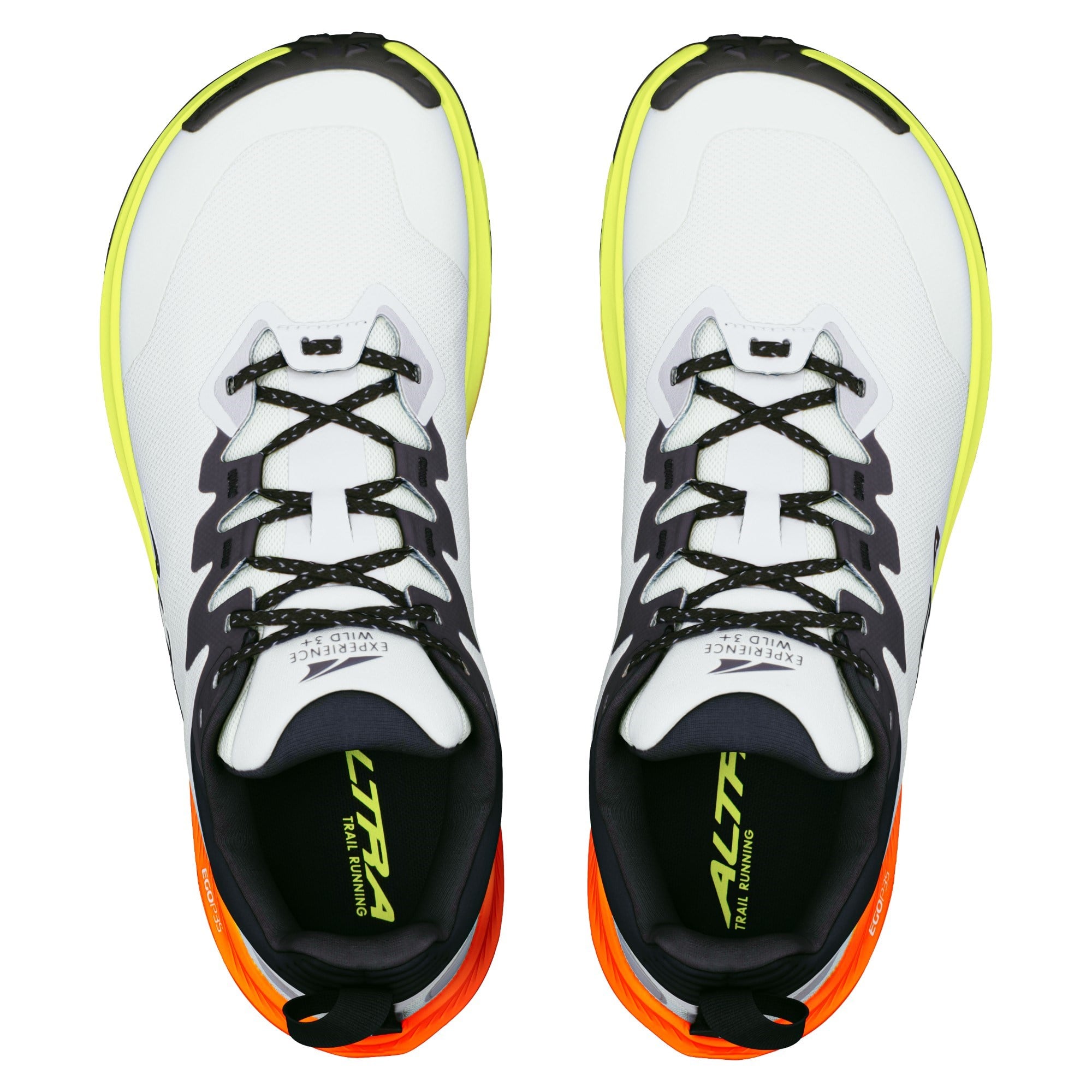 Altra Experience Wild 3+ - Mens Trail Running Shoes - Ice/Black/Safety Yellow - image 4