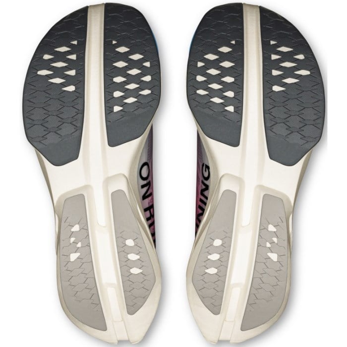 On Running Cloudboom Strike - Womens Road Racing Shoes - White/Horizon