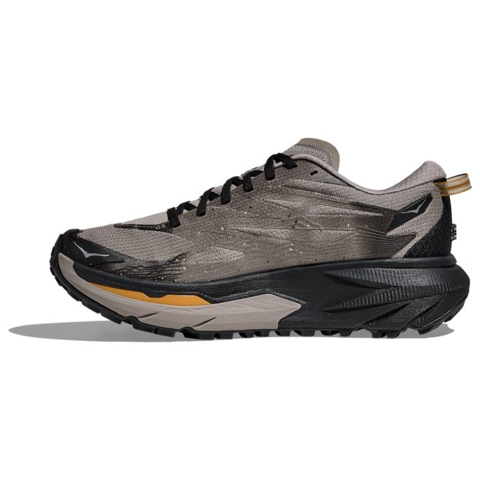 Hoka Mafate 5 - Mens Trail Running Shoes - Cement/Black