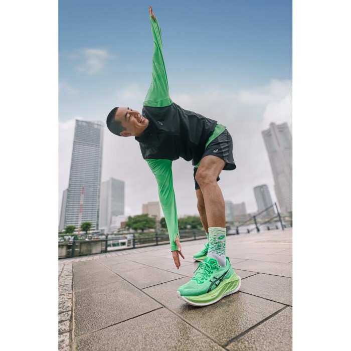 Asics Superblast 2 Ekiden - Unisex Running Shoes - Vital Green/Black