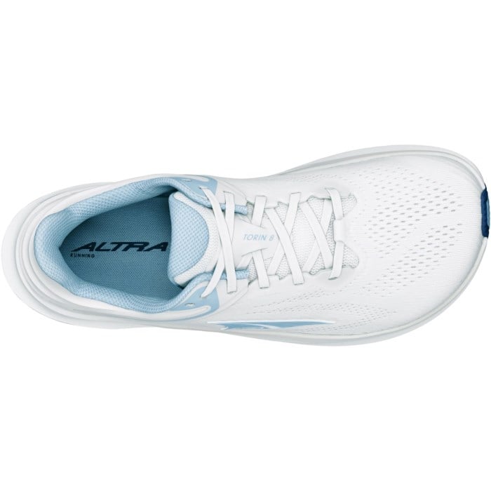 Altra Torin 8 - Womens Running Shoes - White/Light Blue