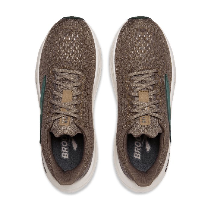 Brooks Glycerin Max - Mens Running Shoes - Falcon/Green/London Fog