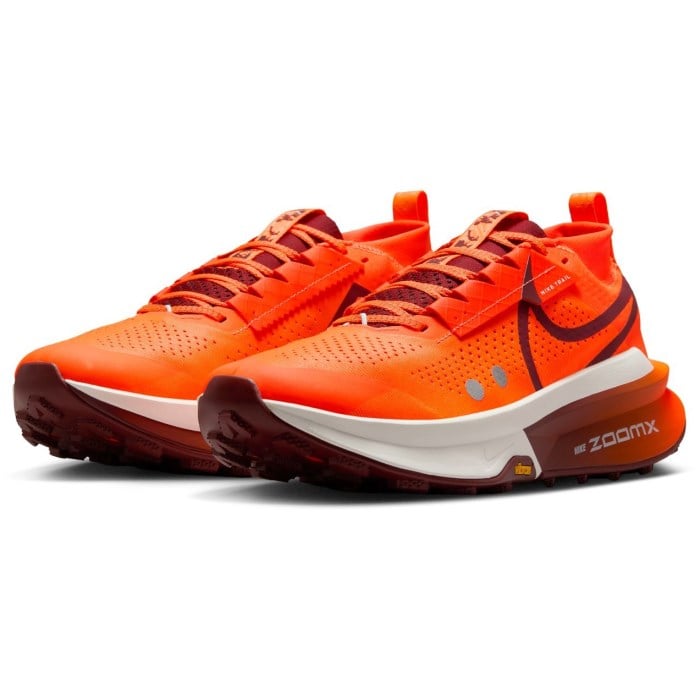 Nike ZoomX Zegama Trail 2 - Mens Trail Running Shoes - Hyper Crimson/Dark Team Red/Glacier Blue