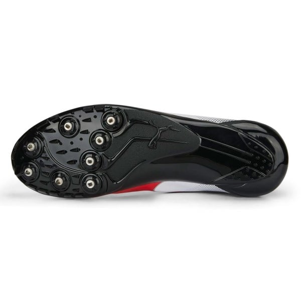Puma evoSpeed Prep Sprint 3 - Unisex Track Sprint Spikes - White/Black/Red