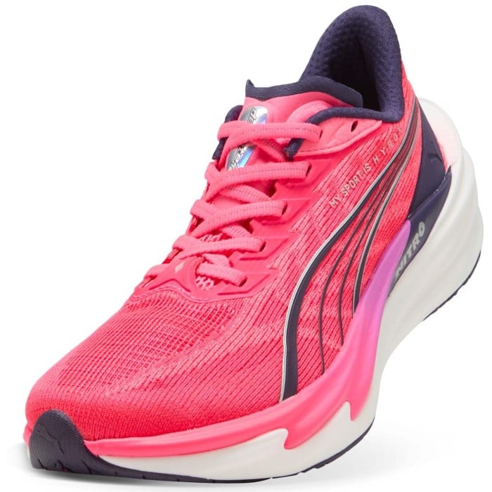 Puma Deviate Nitro 4 Hyrox - Womens Running Shoes - Pure Pink/Puma White
