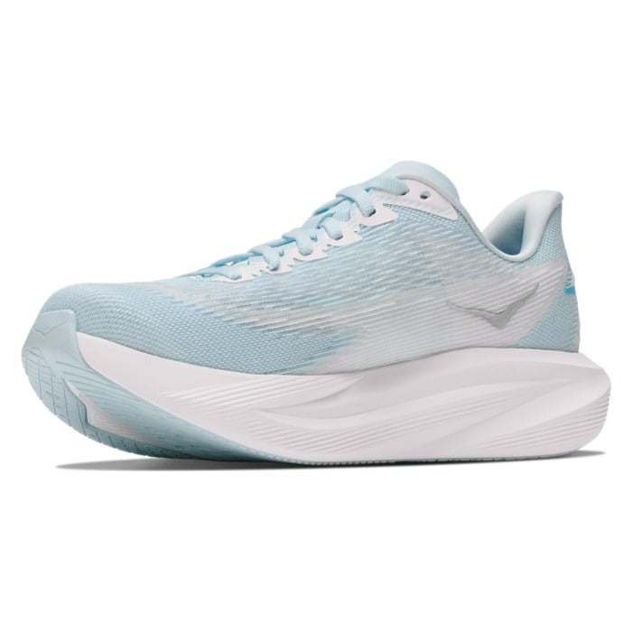 Hoka Mach 7 - Womens Running Shoes - Glimmering Blue/Frost - image 6