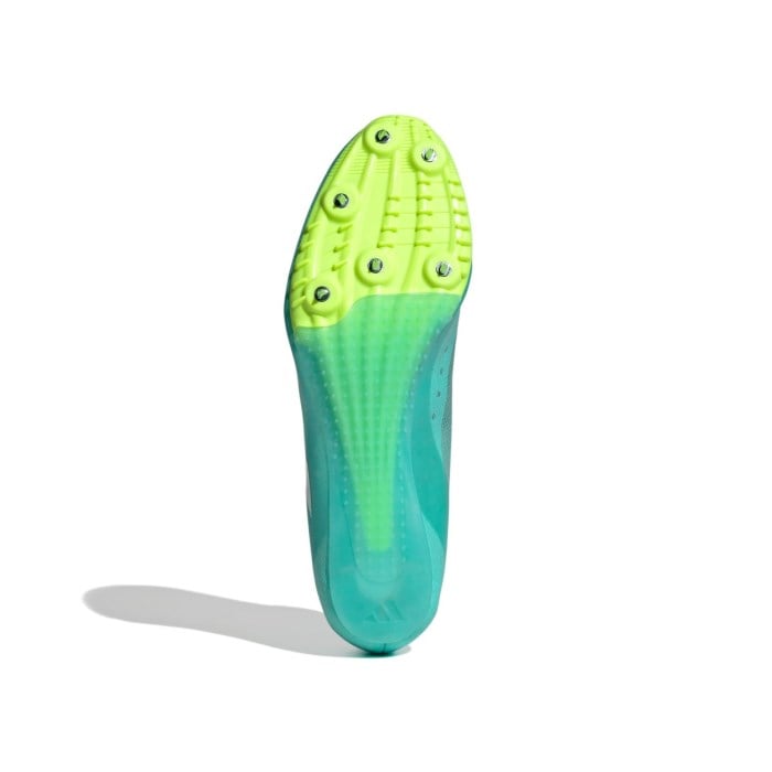 adidas SprintStar - Unisex Sprint Spikes - Flash Aqua/Cloud White/Lucid Lemon