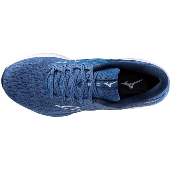 Mizuno Wave Inspire 20 - Mens Running Shoes - Federal Blue/White/Alaskan Blue