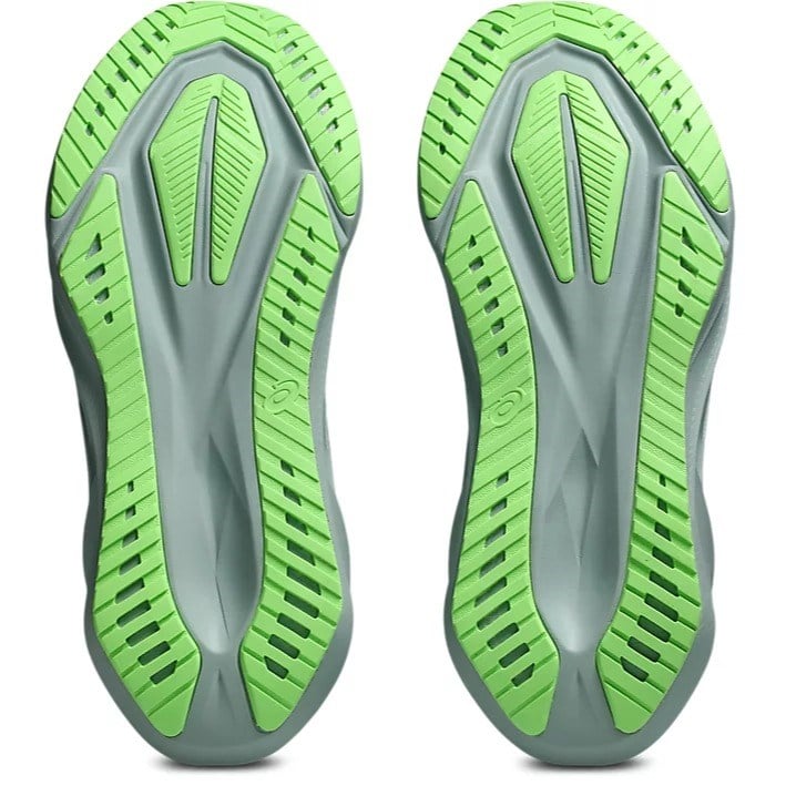 Asics Novablast 5 - Mens Running Shoes - Gold Moss/Light Orange