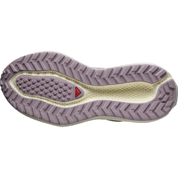 Salomon Aero Glide 3 GRVL - Womens Running Shoes - Sea Foam/Vanilla/Nirvana