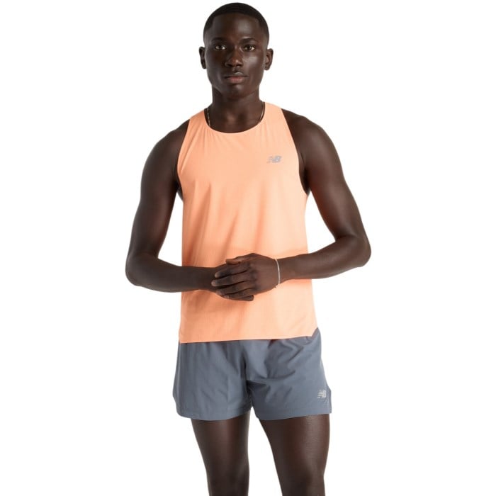 New Balance Race Day Ultra Light Mens Running Singlet