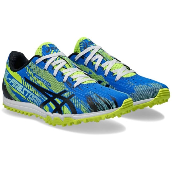 Asics Gel Firestorm 5 - Kids Racing Waffles - Electric Blue/Black