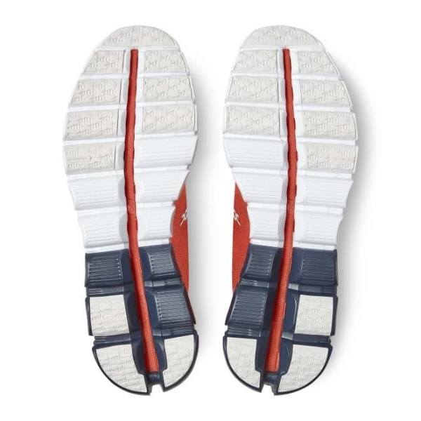 On Cloudflow 3 - Mens Running Shoes - Rust/Eclipse