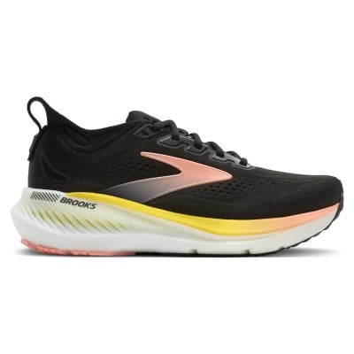 Brooks Glycerin GTS 23 - Womens Running Shoes - Black/Peach/Nightlife