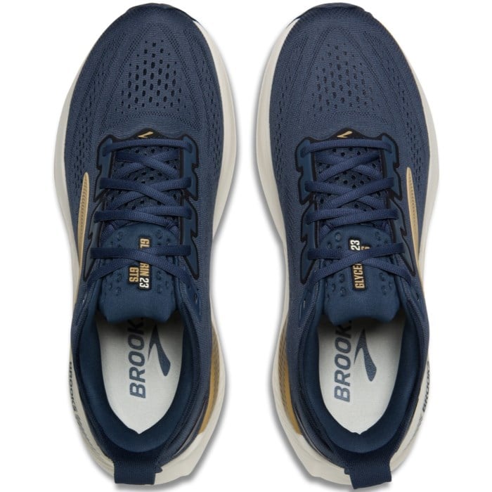Brooks Glycerin GTS 23 - Mens Running Shoes - Blue/Spellbound/Starfish