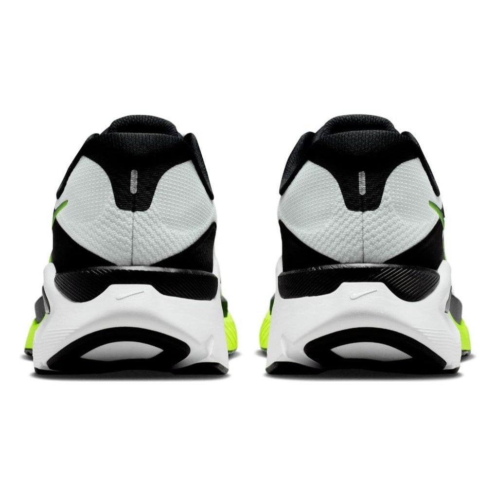 Nike Structure Plus - Mens Running Shoes - White/Black/Volt