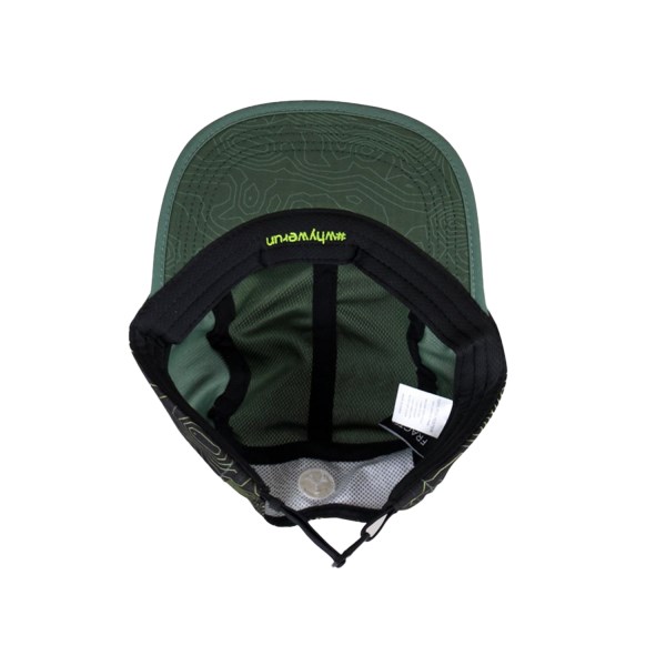 Fractel Elevate Edition Running Cap - Tonal Greens/Dark Grey