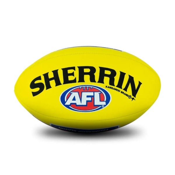 Sherrin AFL Replica Beach Football - Size 4 - Yellow