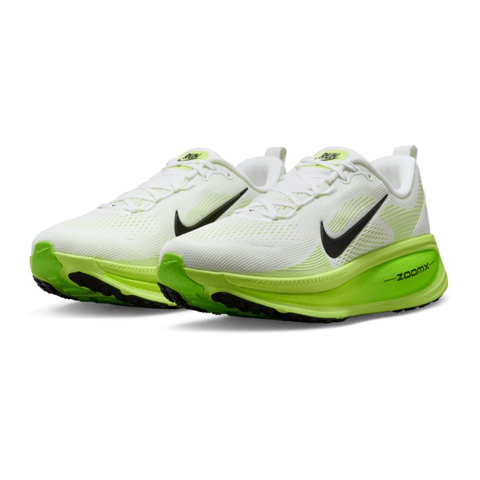 Nike Vomero 18 - Mens Running Shoes - White/Black/Electric Green/Volt