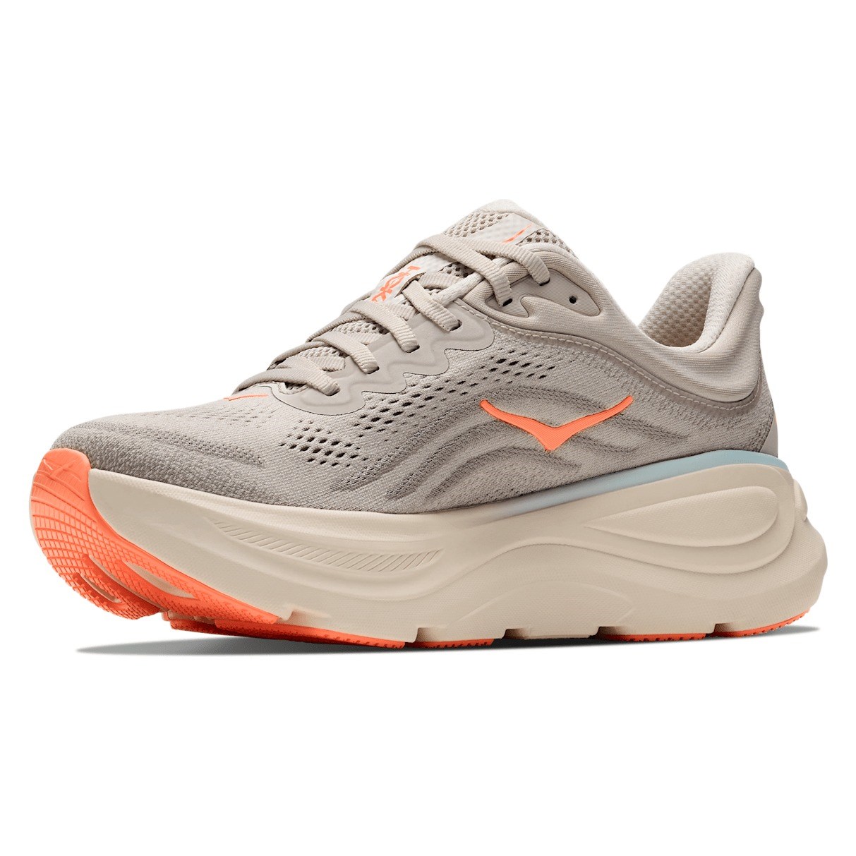 Hoka Bondi 9 - Womens Running Shoes - River Rock Grey/Mineral Ore - image 6