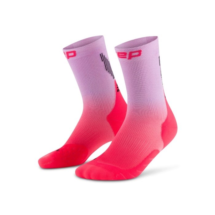 CEP Core Run Edition Gradient Mid Cut Womens Socks