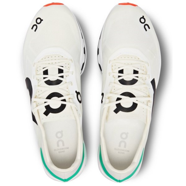 On Cloudboom Echo - Mens Running Shoes - White/Mint