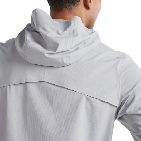 2XU Ignition Shield Mens Running Jacket - Harbor Mist/Silver Reflective